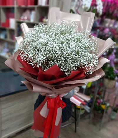 Букет цветов из: Гипсофила в Бавтугае