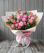 Букет Розовый кустик в Бавтугае