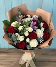 Букет цветов из:  Розы и Альстромерии в Бавтугае