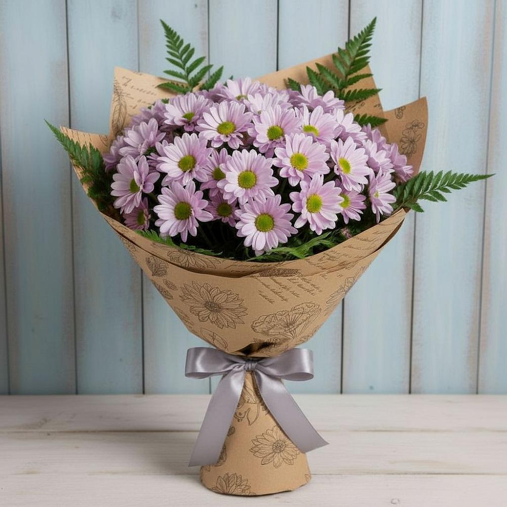 Букет цветов из: Хризантемы в Бавтугае