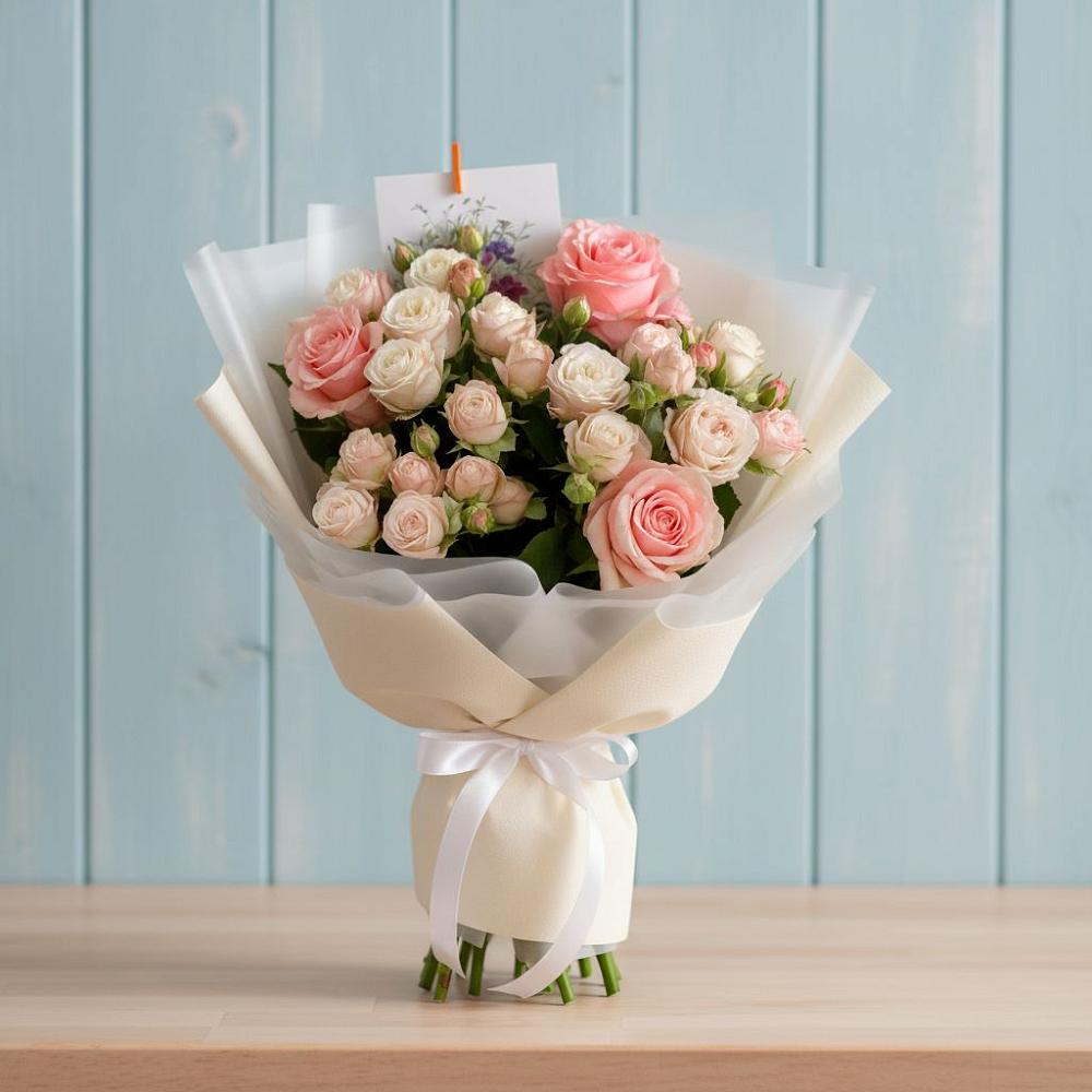 Букет цветов из: Розы в Бавтугае