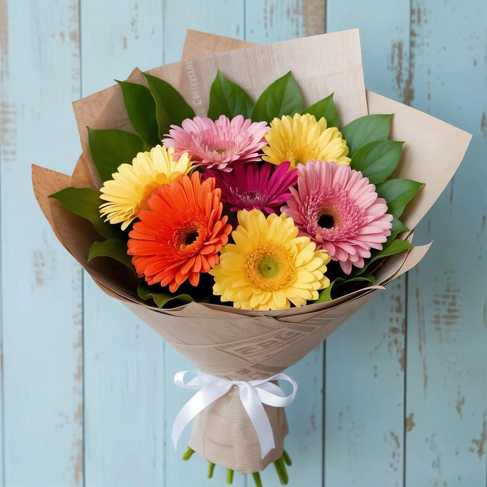 Букет цветов из: Герберы в Бавтугае