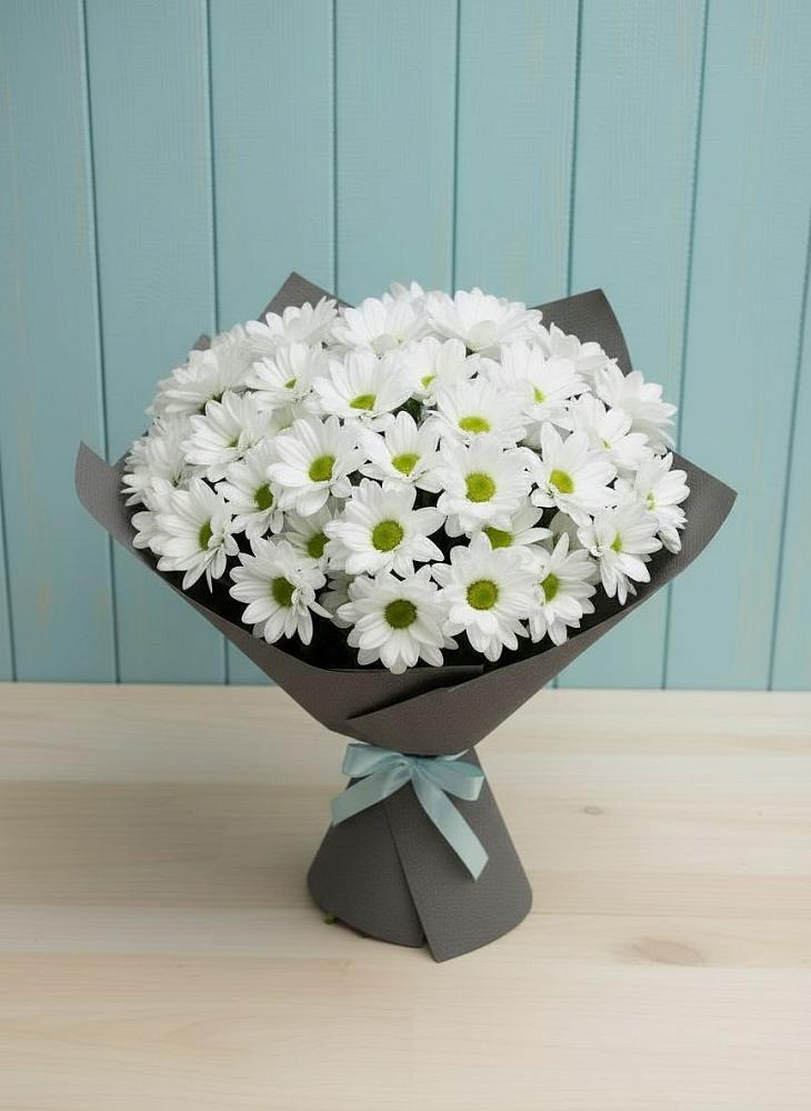 Букет цветов из: Хризантемы в Бавтугае