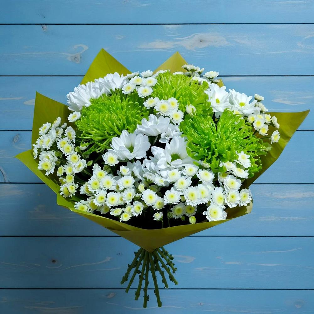 Букет цветов из: Хризантемы в Бавтугае