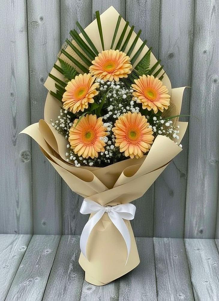 Букет цветов из: Герберы в Бавтугае