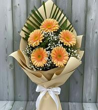 Букет цветов из:  Герберы в Бавтугае